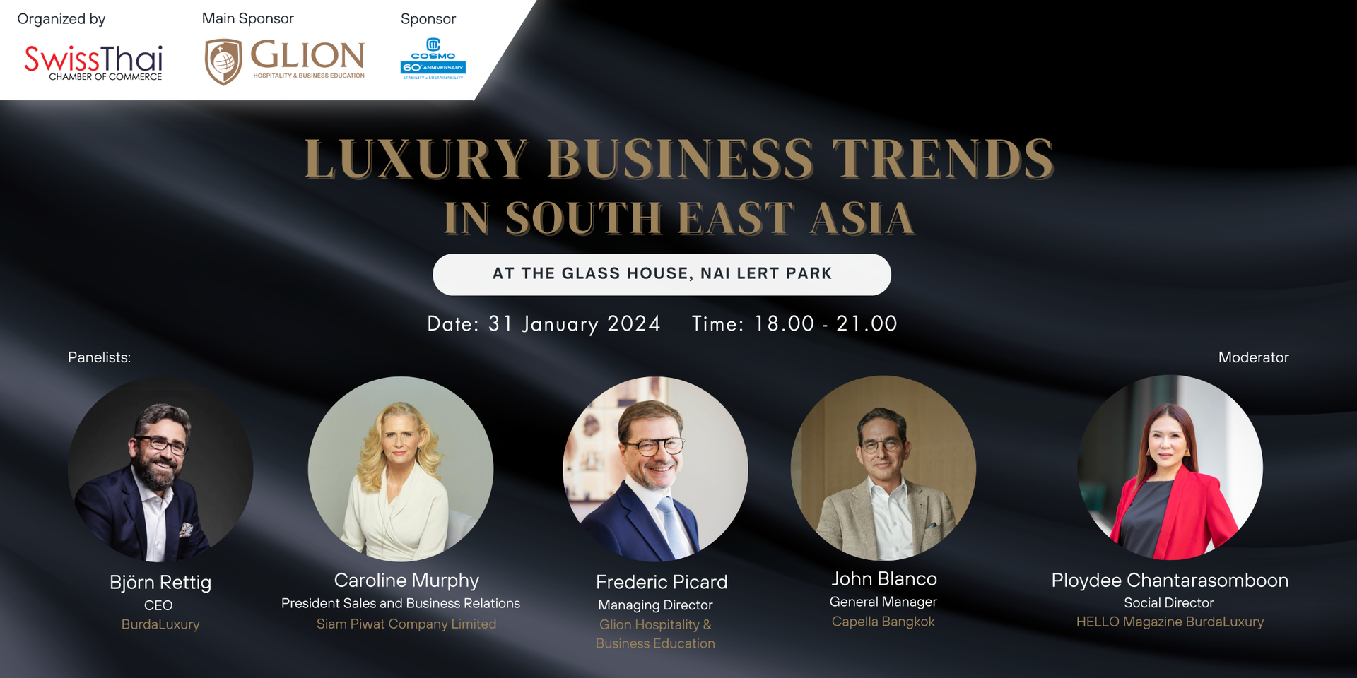 thumbnails Luxury Business Trends in SEA : Panel Discussion and Networking Event