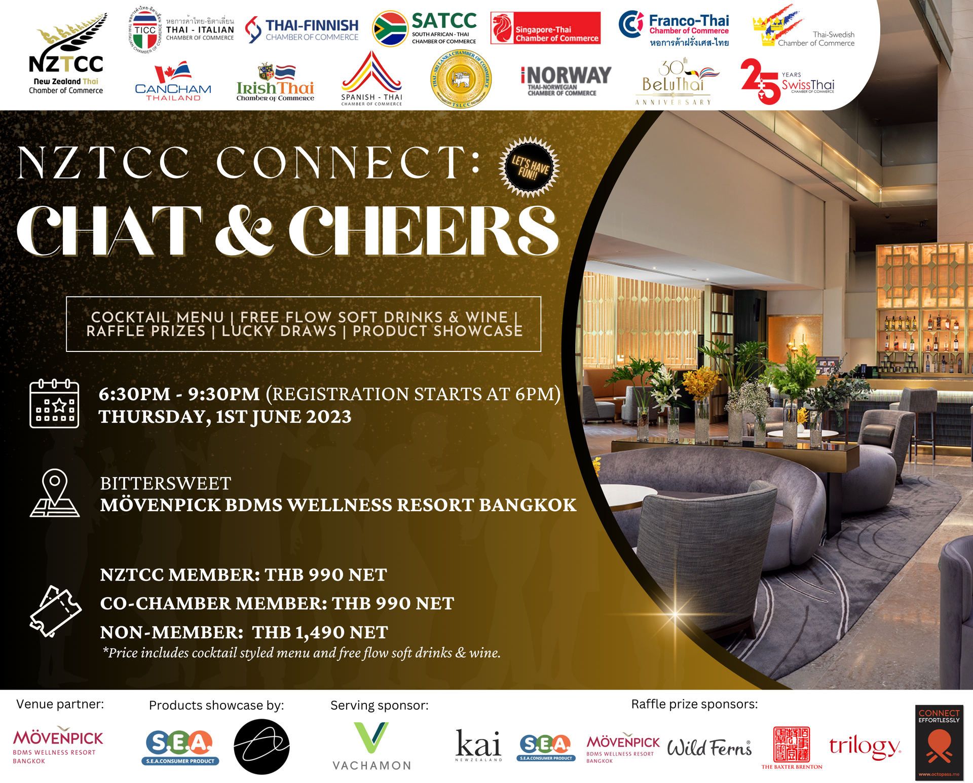 thumbnails NZTCC Connect, Chat & Cheers Night